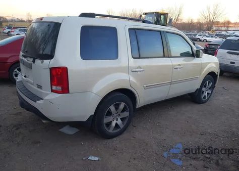 2015 Honda Pilot Touring from USA, damaged, VIN 5FNYF4H90FB066988